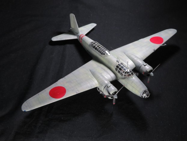 一応の完成(ICM1/72九七式重爆) : つれづれプラモ製作記