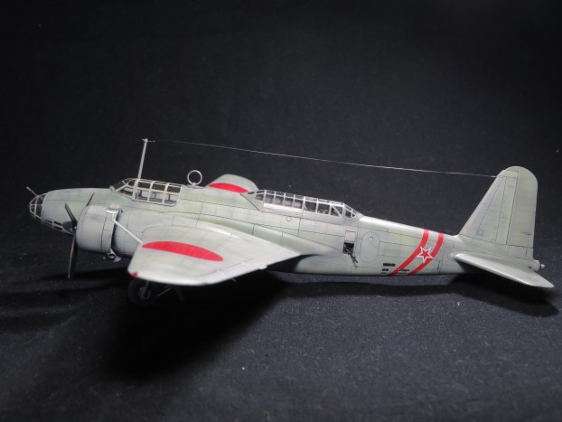 一応の完成(ICM1/72九七式重爆) : つれづれプラモ製作記