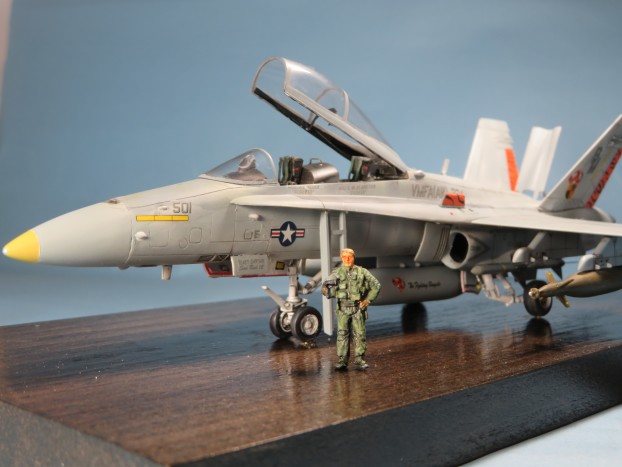 完成(ハセガワ1/72F/A-18D製作記) : つれづれプラモ製作記