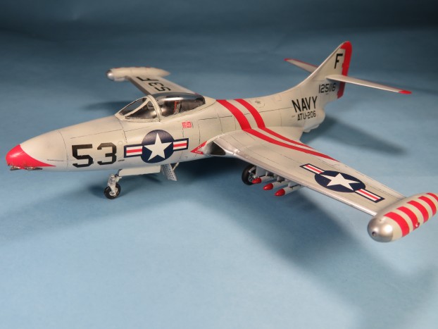 完成(ハセガワ1/72F9Fパンサー) : つれづれプラモ製作記