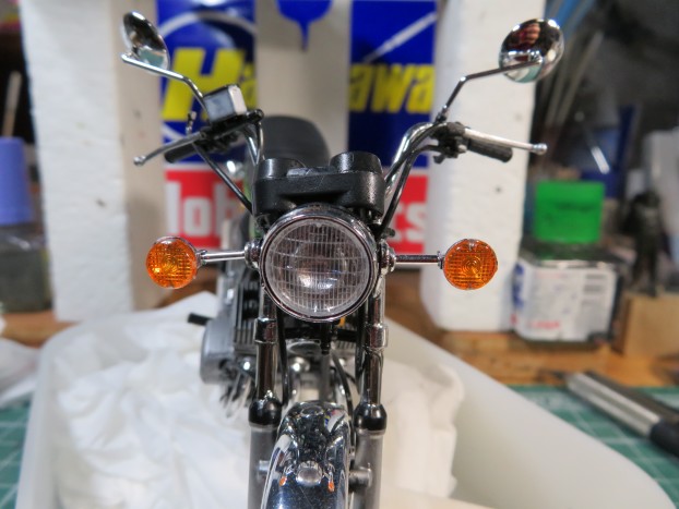 完成間近なのに(ハセガワ1/72カワサキKH400製作記) : つれづれプラモ製作記