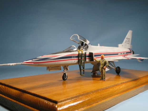音速を超えた日(ハセガワ1/72グラマンX-29完成) : つれづれプラモ製作記