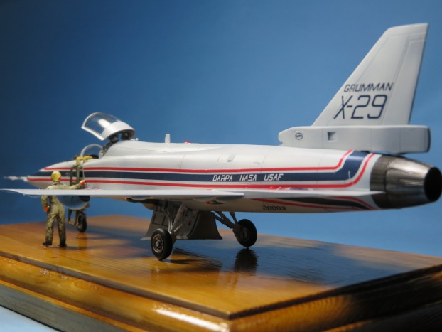 音速を超えた日(ハセガワ1/72グラマンX-29完成) : つれづれ 音速を超えた日(ハセガワ1/72グラマンX-29完成) : つれづれ