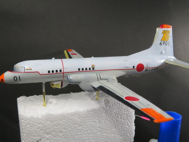 ランナー廃棄問題(ハセガワ1/144 YS-11製作記) : つれづれプラモ製作記