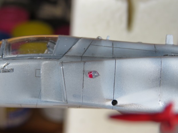 翼端灯(ハセガワ1/72X-29製作記) : つれづれプラモ製作記