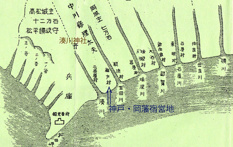 岡藩宿営地神戸