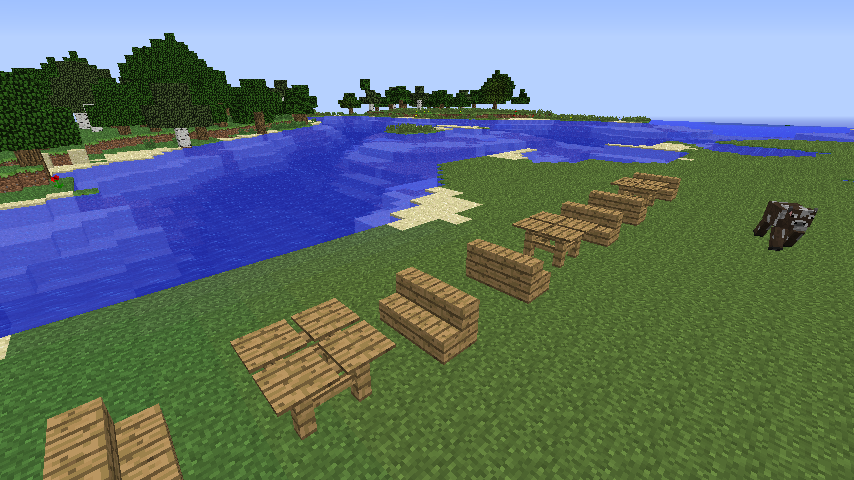 Ttw 陸島にキャンプ場作る 3 西方のマインクラフト