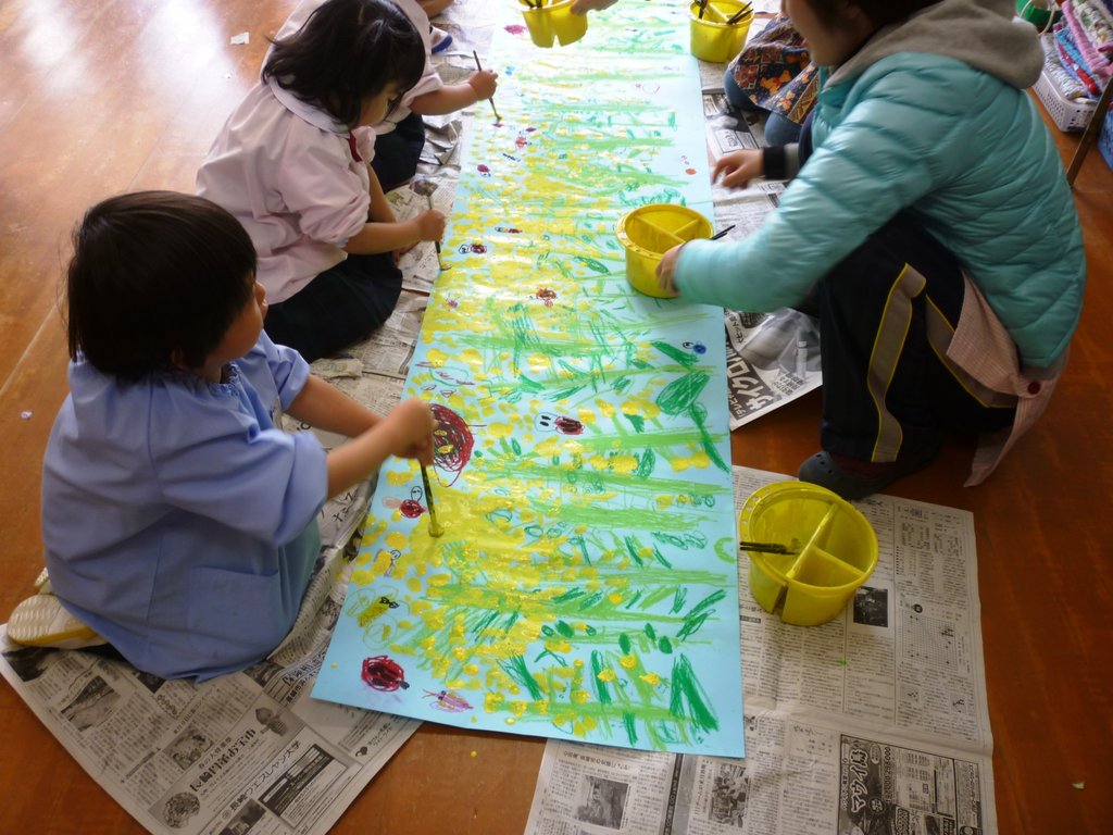 3月6日 絵画教室 認定こども園 西諫早幼稚園 3月6日 絵画教室 認定こども園 西諫早幼稚園