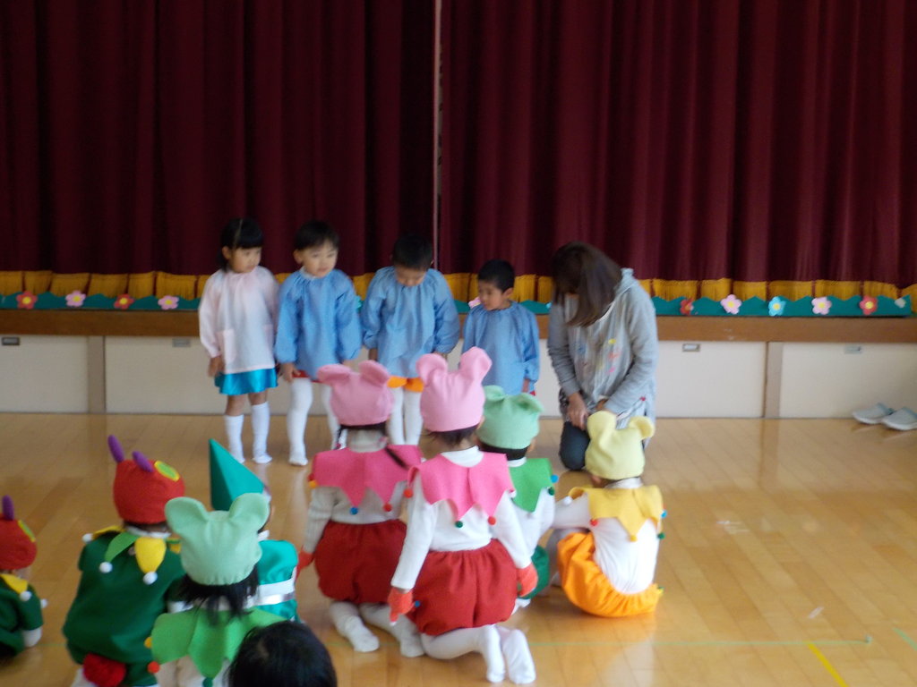 １１月２１日 保育園お遊戯会 総練習 認定こども園 西諫早幼稚園