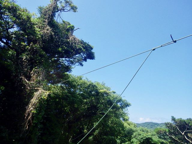城址の森の整備道具（各種ロープウィンチもチルホールも併用し