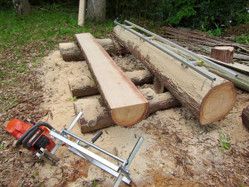 ①本革工具ケース 林業仕様 チェーンソー 刈払い機用工具入れ