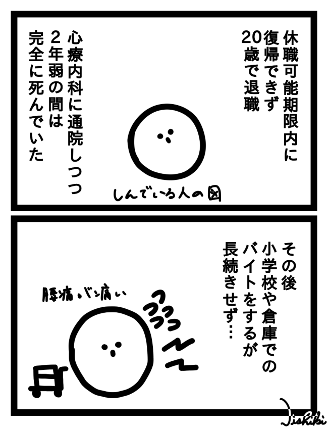自己紹介 漫画 うつ病6年目底辺ニートです ガラクタ置き場