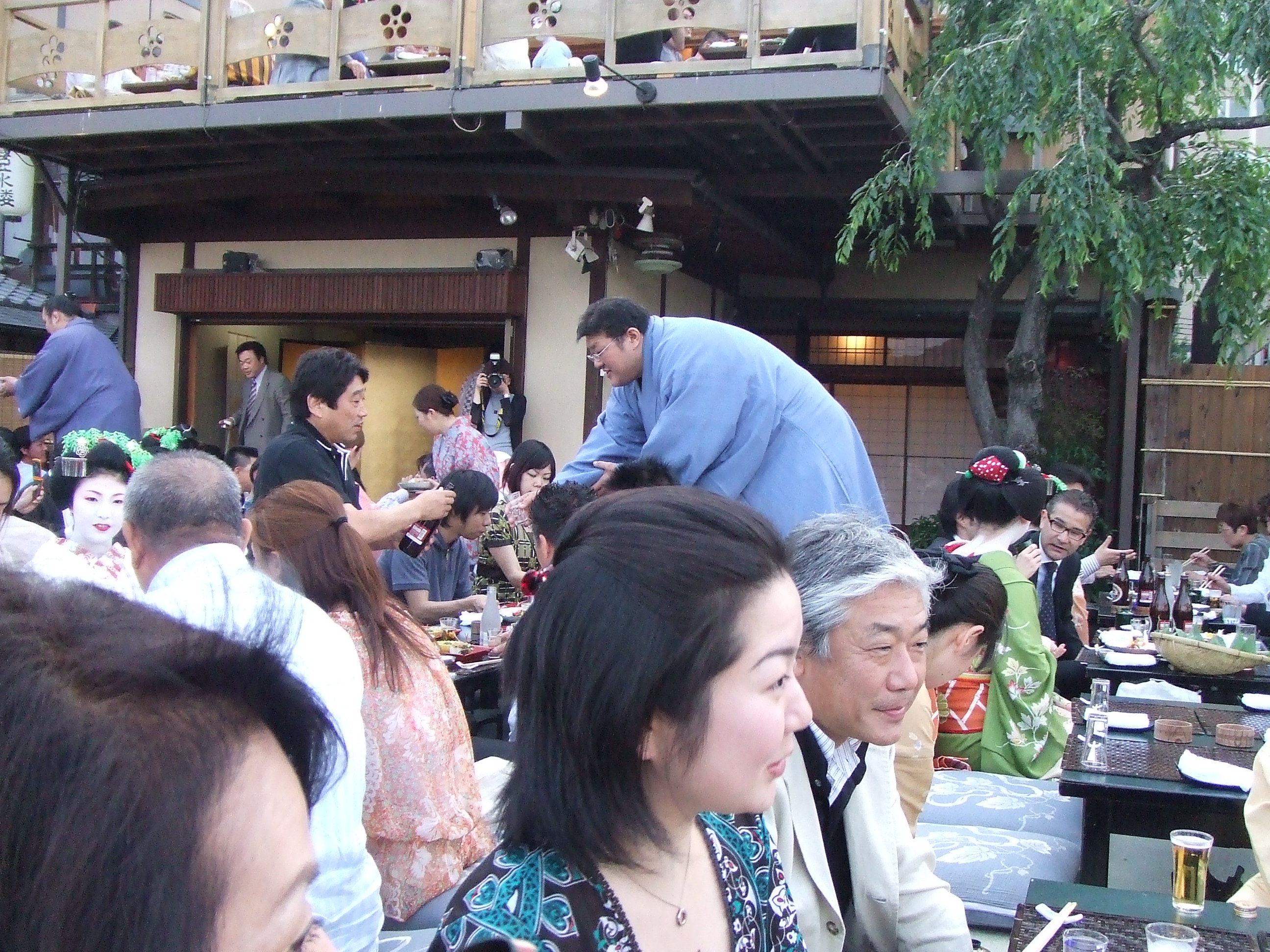 納涼床 京料理梅むら 水 戸 泉 メ モ リ ー