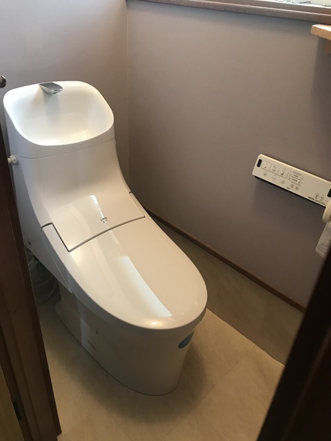 トイレ施工後