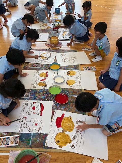 絵画教室で 運動会ポスター を描きました 元気 smile にしなりブログ 絵画教室で 運動会ポスター を描きました 元気 smile にしなりブログ