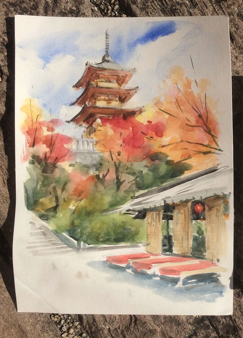 秋の京都へ : 西滝直人 アトリエ日記