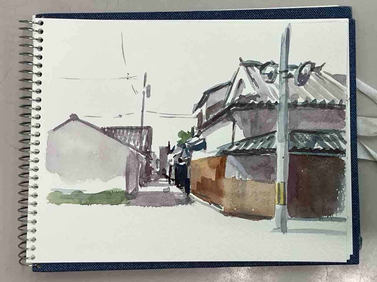 富田林・寺内町 水彩画と鉛筆画 : 西滝直人 アトリエ日記