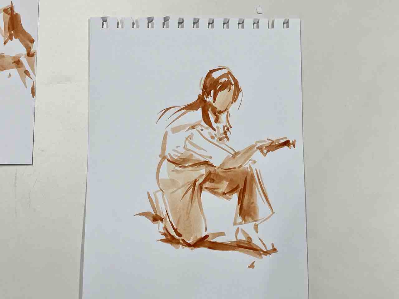 水彩クロッキー : 西滝直人 アトリエ日記