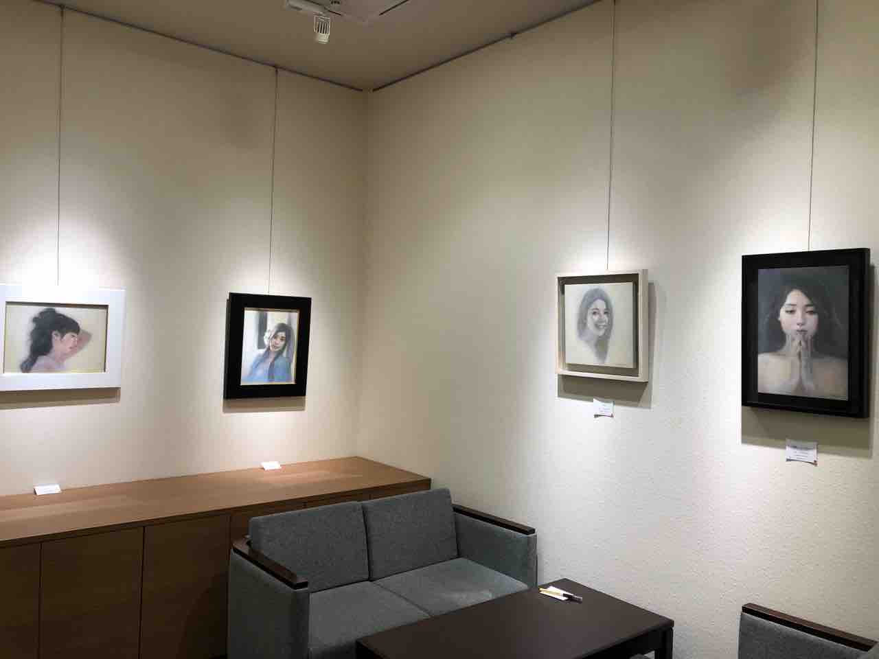 粉川江里子油彩画展 見てきました。 : 西滝直人 アトリエ日記