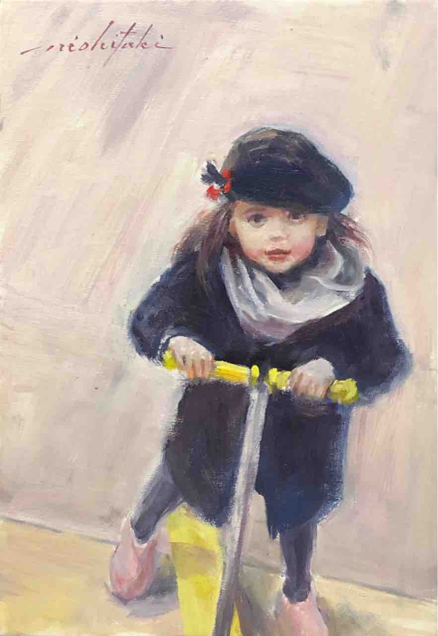 小さい油絵 描きました : 西滝直人 アトリエ日記