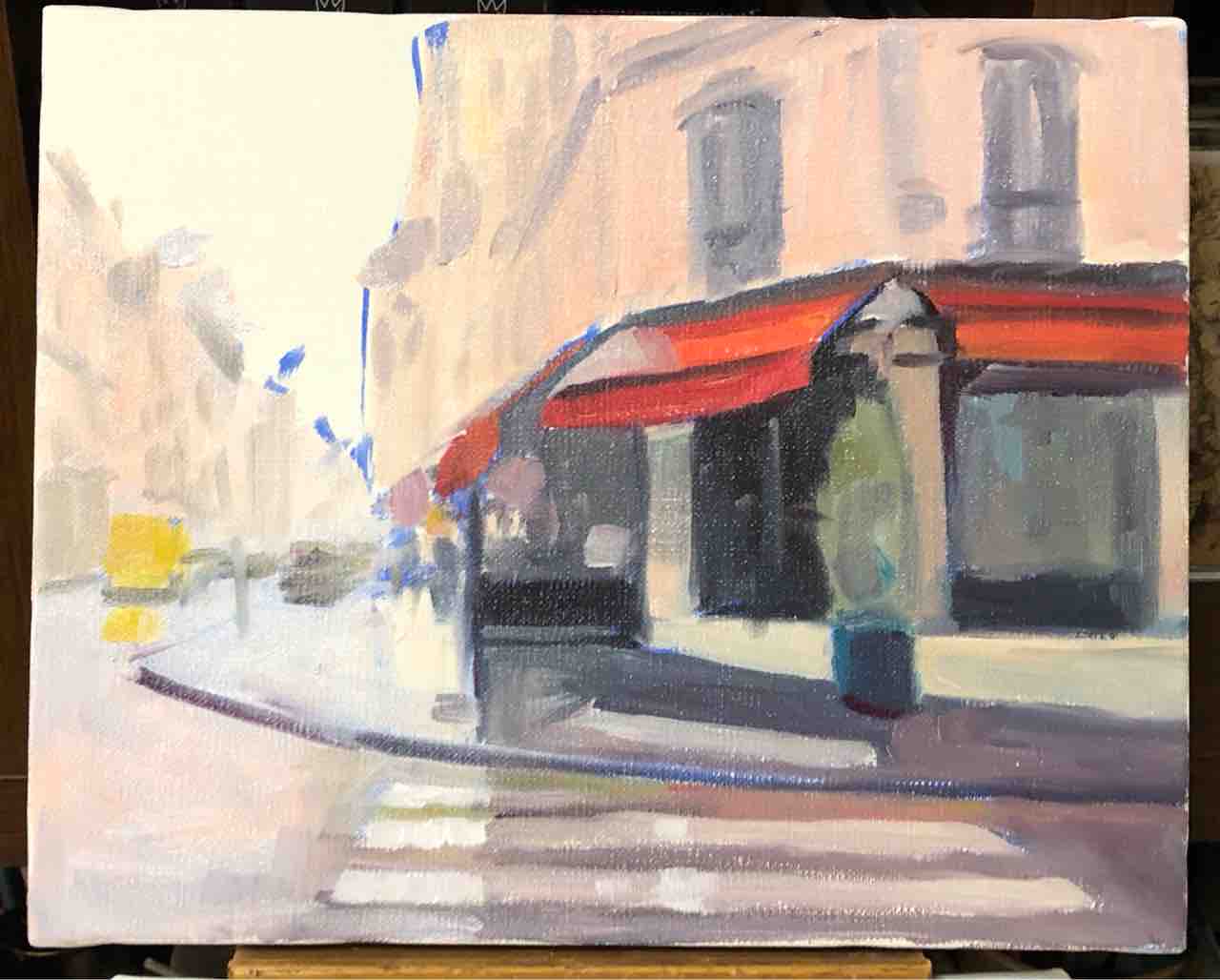 久しぶりに油彩描き始めました。 : 西滝直人 アトリエ日記