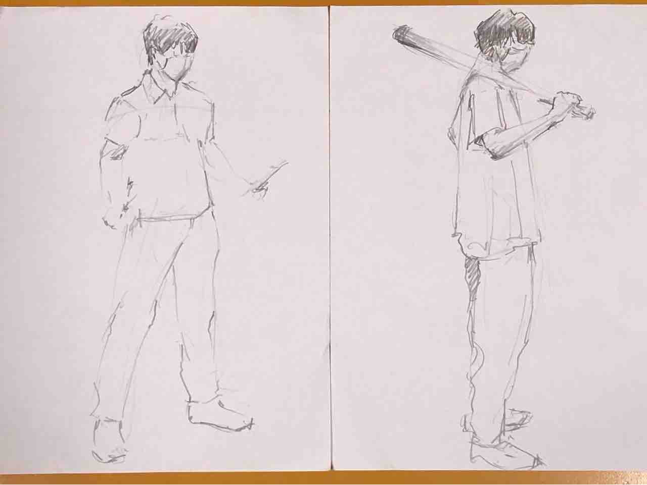 3分クロッキー 西滝直人 アトリエ日記 3分クロッキー 西滝直人 アトリエ日記