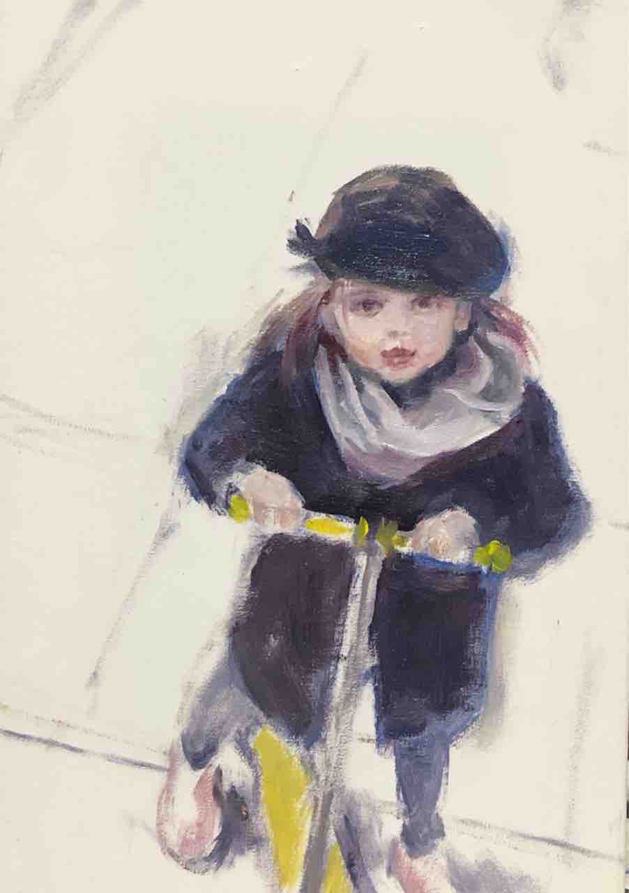 小さい油絵 描きました : 西滝直人 アトリエ日記