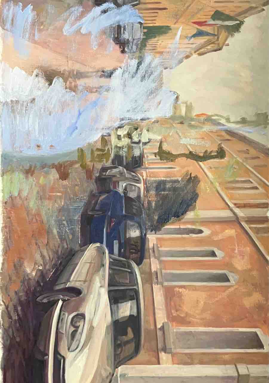 20号描き始めました : 西滝直人 アトリエ日記