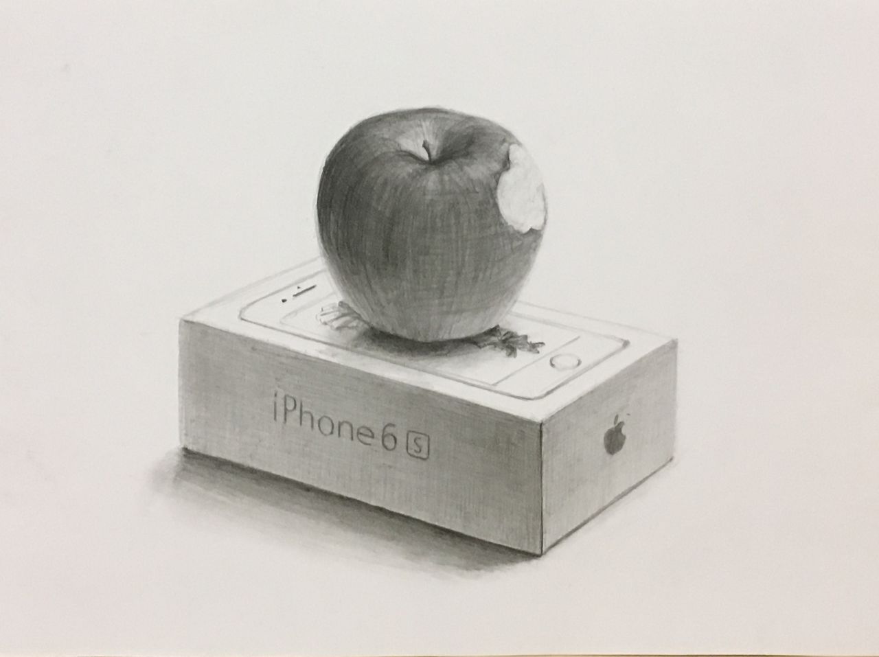 リンゴのデッサン 西滝直人 アトリエ日記