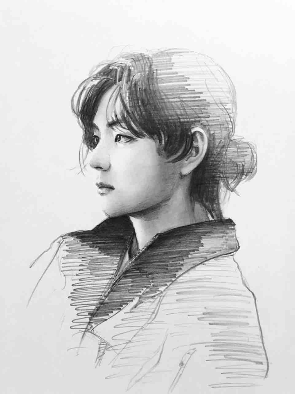 Btsテテ描きました 西滝直人 アトリエ日記