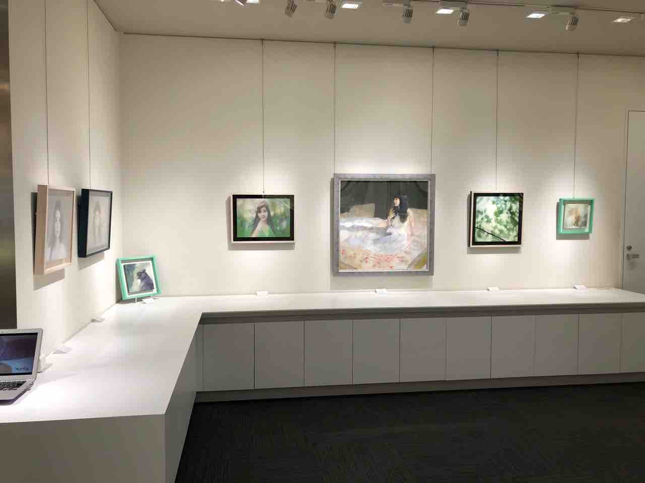 粉川江里子「白く…1」油彩 2015 証明書付 粉川江里子「白く…1」油彩 2015 証明書付 粉川江里子「白く…1」油彩