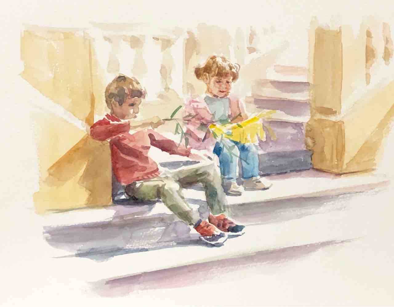 小さな水彩風景画 : 西滝直人 アトリエ日記