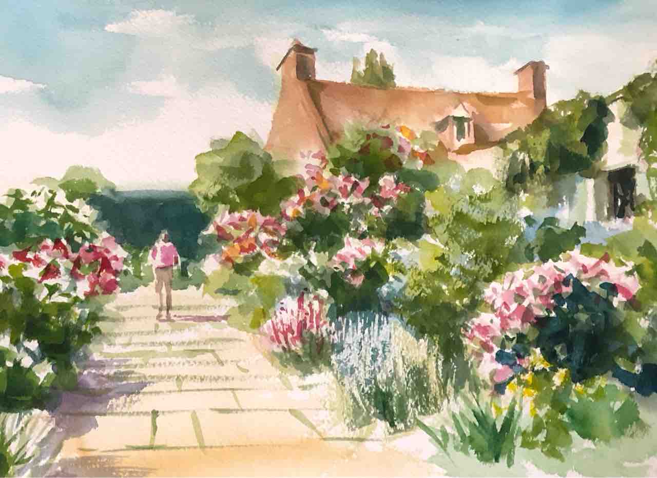 4号水彩画 × 2 描きました : 西滝直人 アトリエ日記