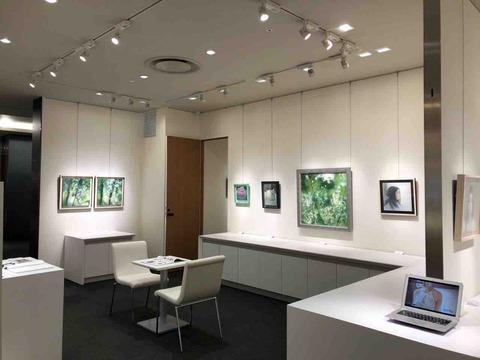 粉川江里子油彩画展 見てきました。 : 西滝直人 アトリエ日記