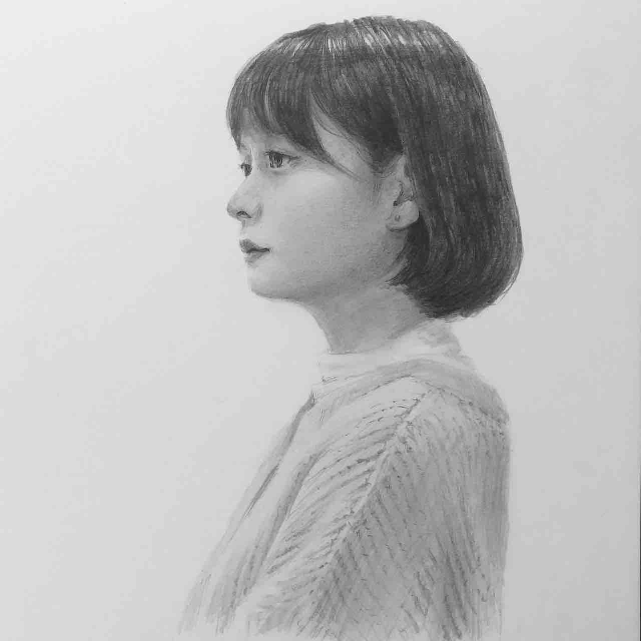 鉛筆デッサン・人物画 : 西滝直人 アトリエ日記