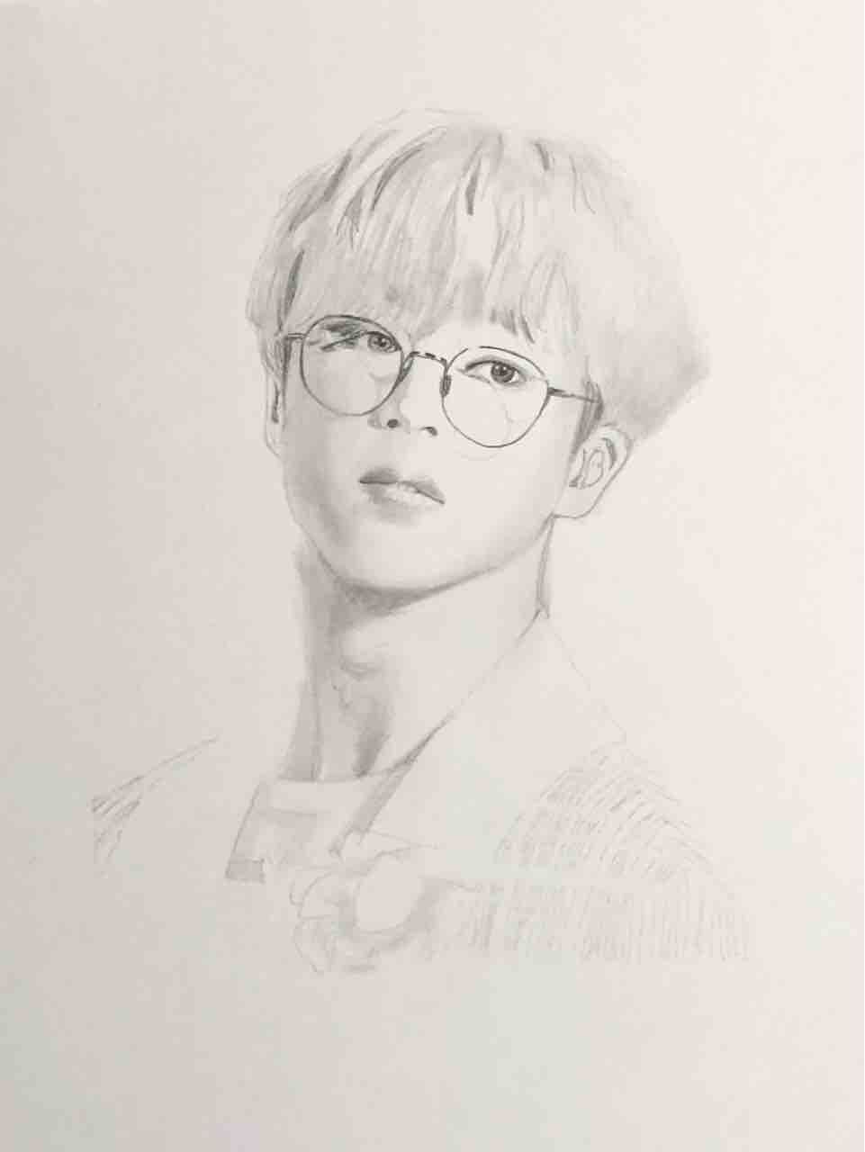 Bts 鉛筆で描いてみた 西滝直人 アトリエ日記