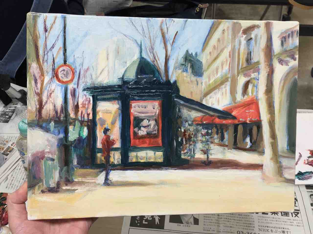 教室の皆さんの描いたフランス風景 : 西滝直人 アトリエ日記