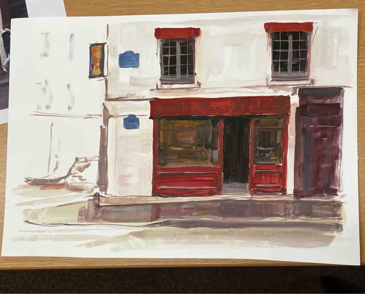 フランス人画家による絵画（水彩画２） フランス人画家による絵画（水彩画） 【公式通販】