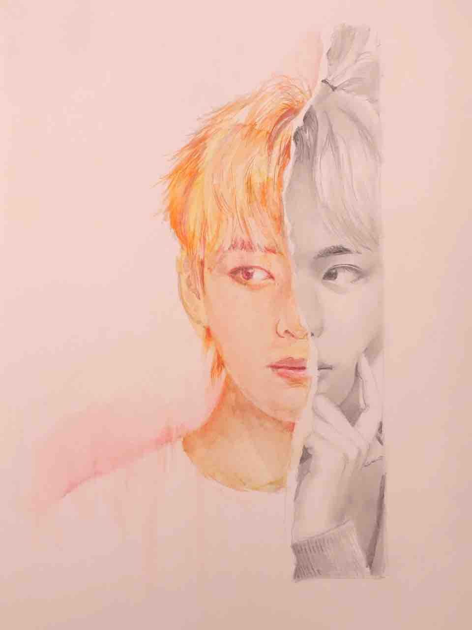 水彩色鉛筆で描いてみました。 : 西滝直人 アトリエ日記