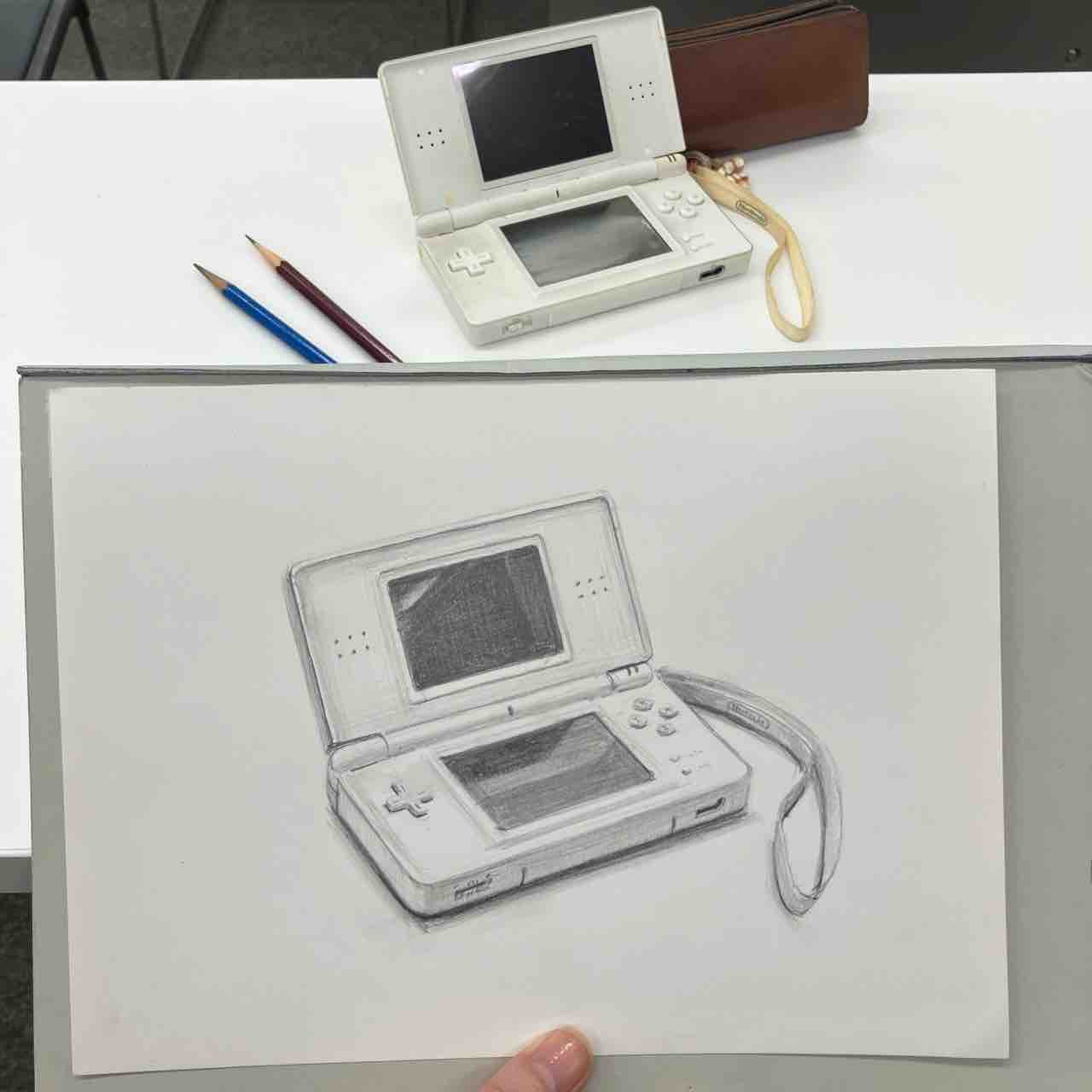 ニンテンドーDS 鉛筆デッサン : 西滝直人 アトリエ日記