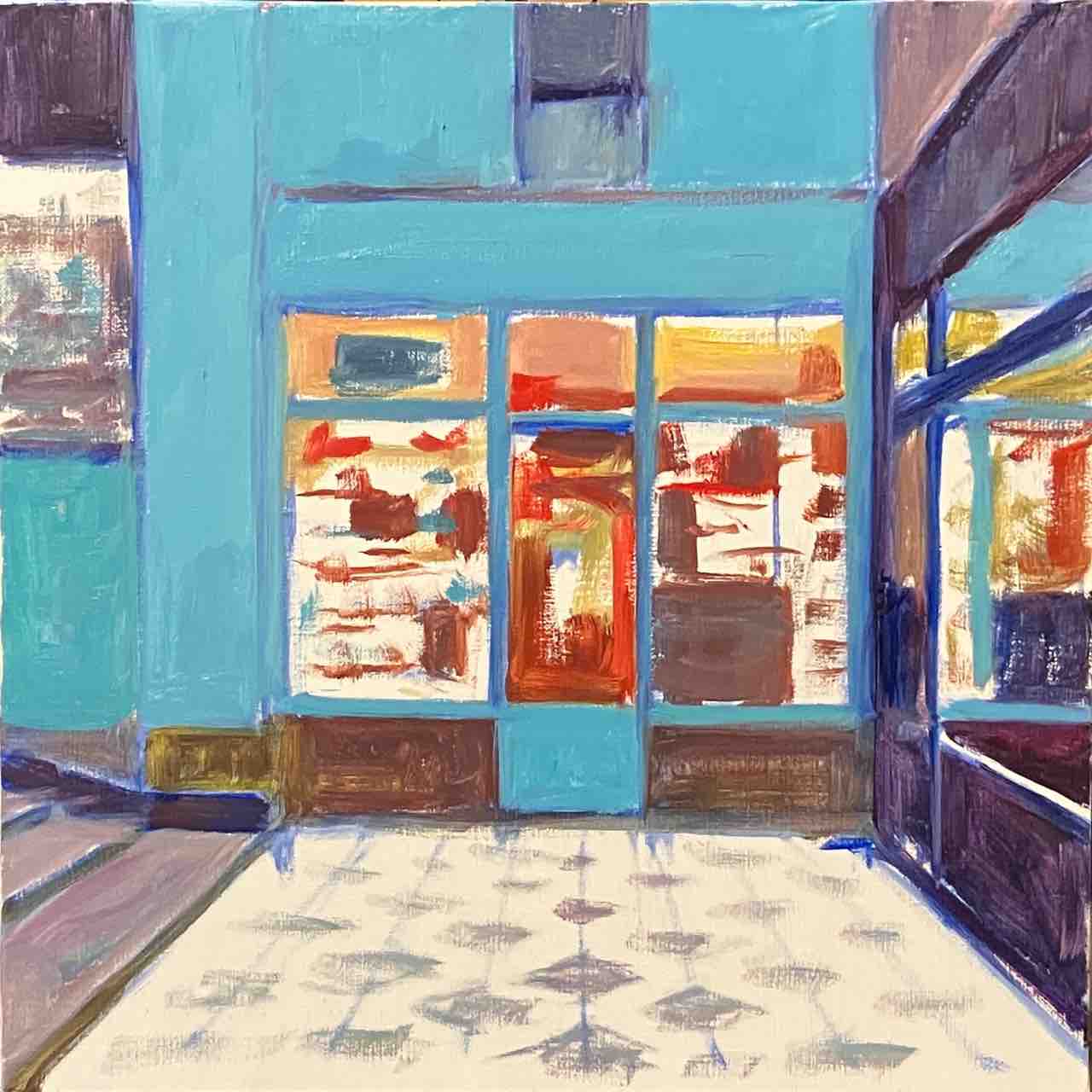 S3号キャンバス 油彩描き始めました : 西滝直人 アトリエ日記