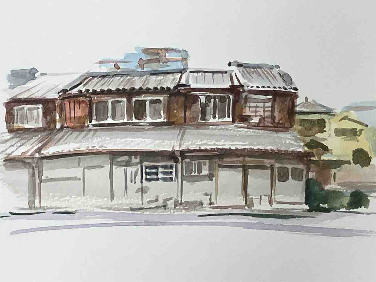 大正区の長屋風景 : 西滝直人 アトリエ日記