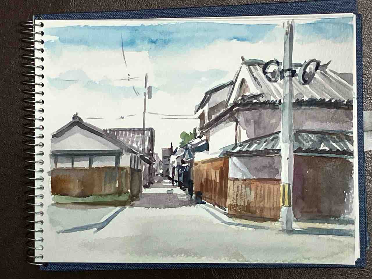 富田林・寺内町 水彩画と鉛筆画 : 西滝直人 アトリエ日記