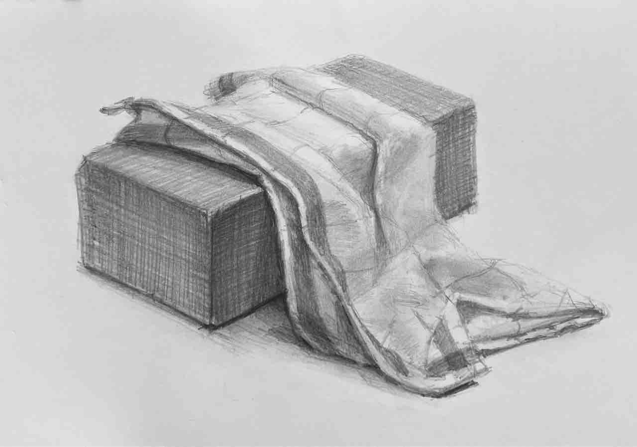 ワンドロ鉛筆デッサン : 西滝直人 アトリエ日記