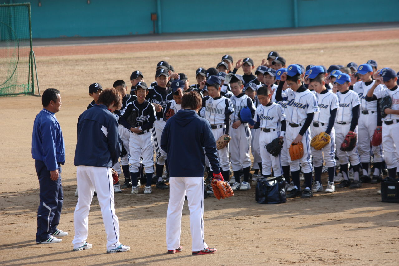 306 ベースボールスピリッツ杯 野球教室 閉会式 西土佐少年野球クラブ 事務局だより