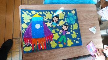 1年生図画工作 西伊興小学校日記