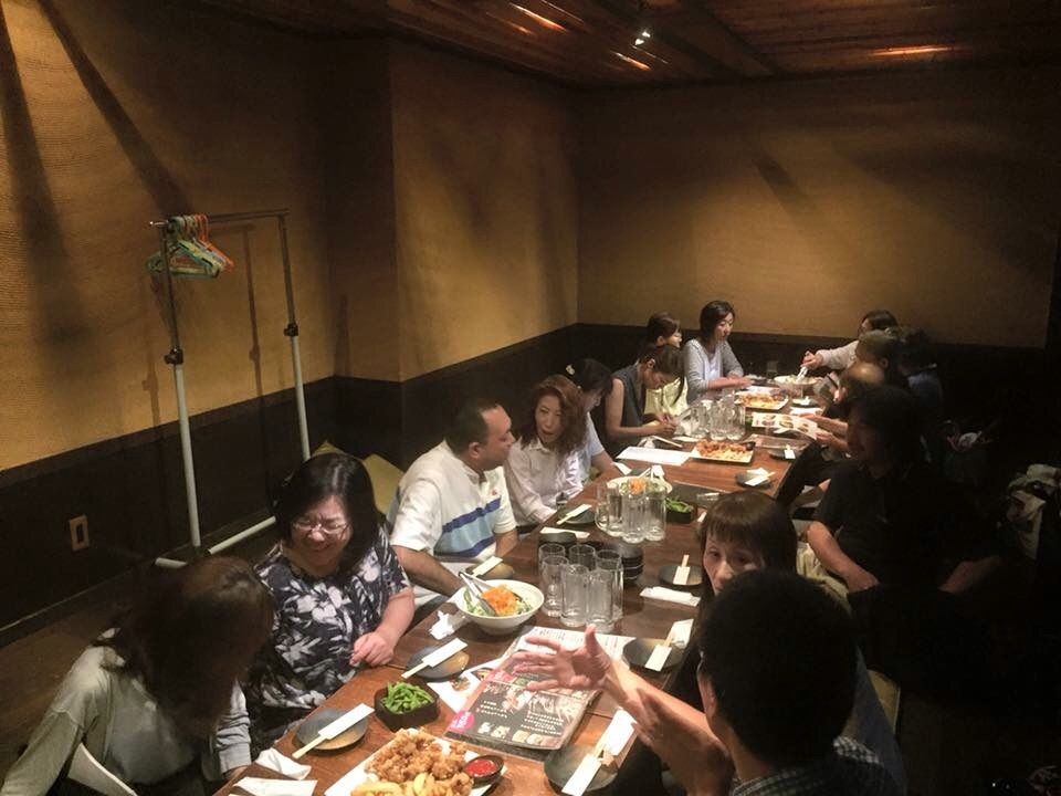 大阪市24区支部長会 懇親会 新町徒然日記