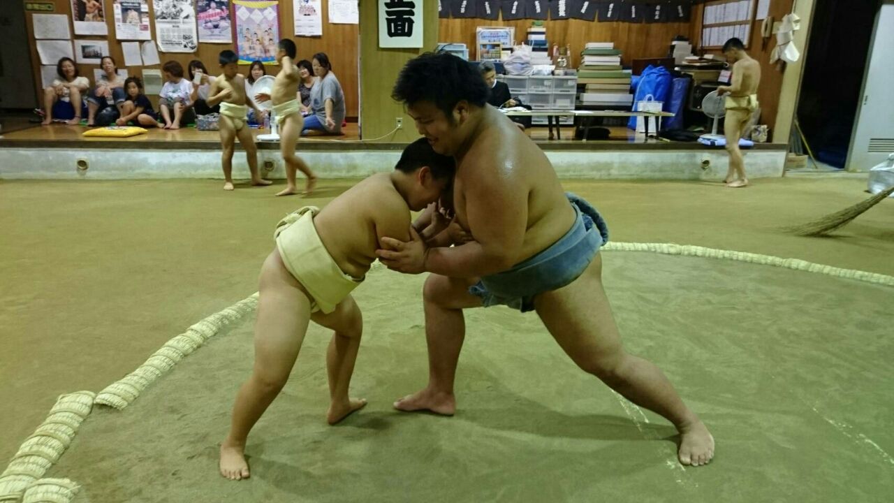 夏解散の様子パート４ 日本体育大学相撲部 マネージャー部屋