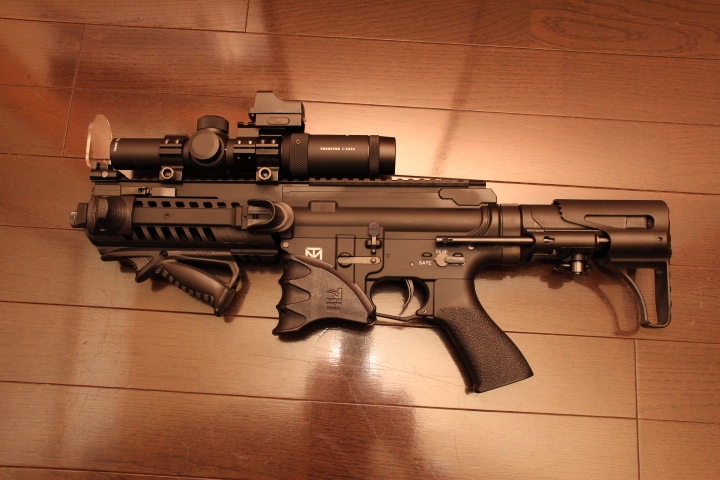 定期入れの M4パトリオット ワイヤーストック付き トイガン Daesbo Sp Gov Br