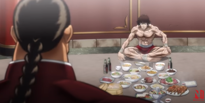 アニメanime 何度も食事を出されるシンジ バキ 名シーン 烈海王 食うんだ 超ジャンプ速報 アニメanime 何度も食事を出されるシンジ バキ 名シーン 烈海王 食うんだ 超ジャンプ速報